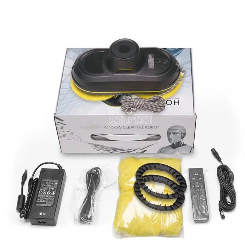 Pulizia dei finestrini completamente Automatiche Per Uso Domestico Casa Intelligente Robot di Controllo Remoto Rotante Z Forma di Pulitura Per La Pulizia del Vetro Della Macchina