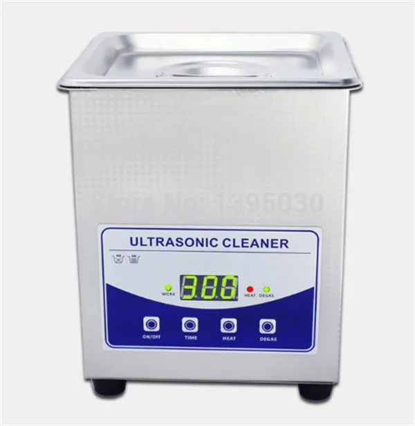 

110v/220v 2L digital household ultrasonic cleaner Stainless Steel Ultrasonic Cleanerfor glass Jewely shaver PCB cleaning