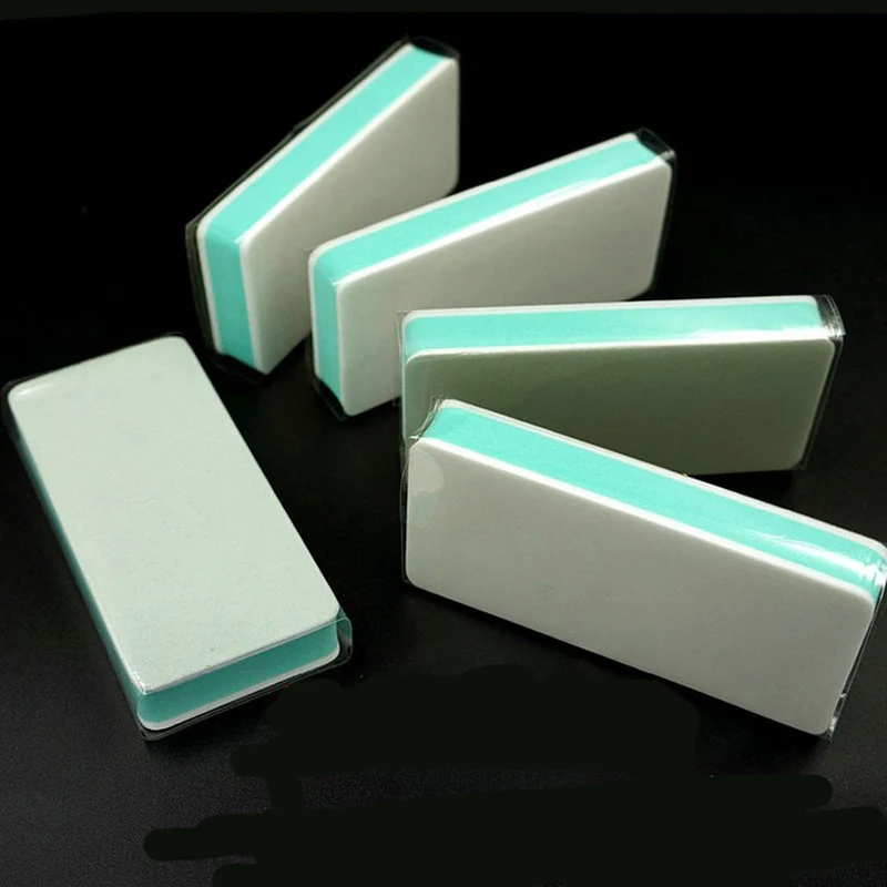 

100pcs/lot Nail Art Buffer File Block Pedicure Manicure Buffing Sanding Polish Wholesale Green Rectangular Nail Buffer Block Hot