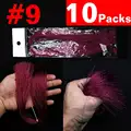 10 unidades de color rojo rosa