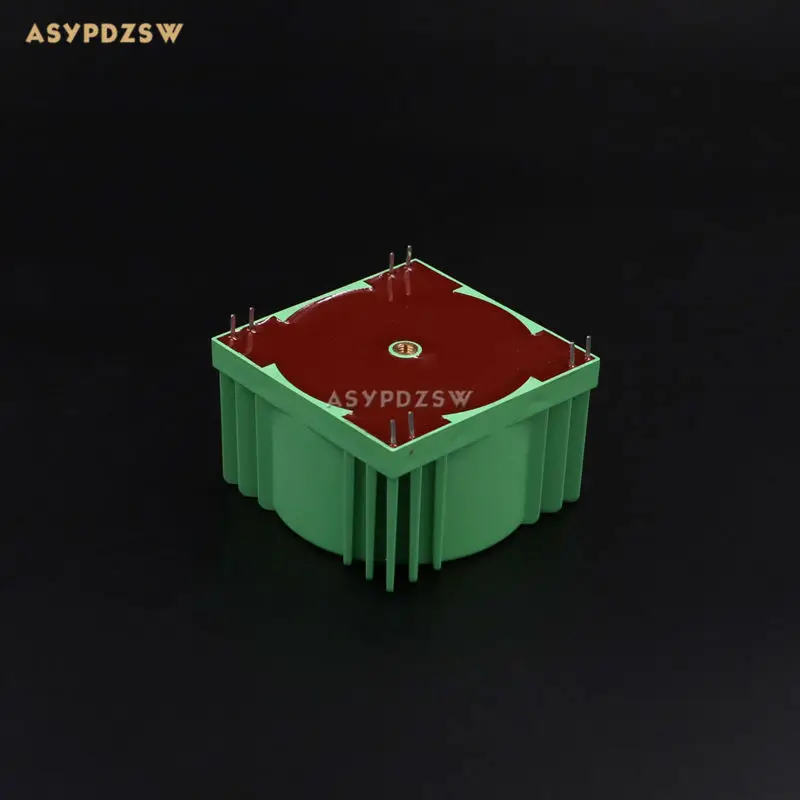 25VA الأخضر مربع 25W مختومة حلقية المحولات M25-02 الناتج الجهد AC المزدوج 9V(2*9V)