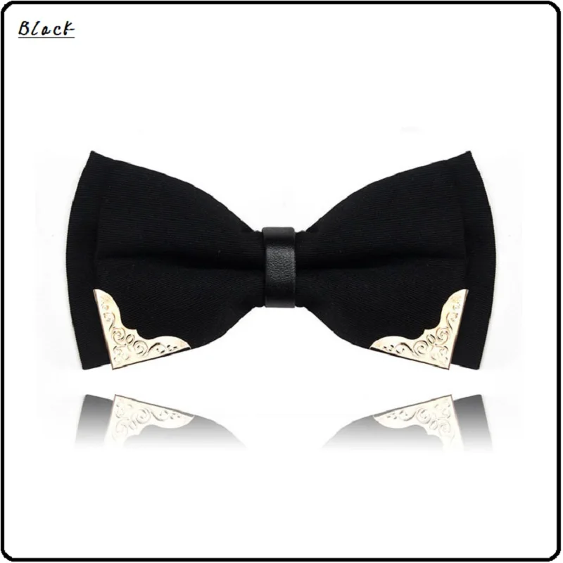 

HOOYI 2019 metal men's neck tie butterfly bow ties
