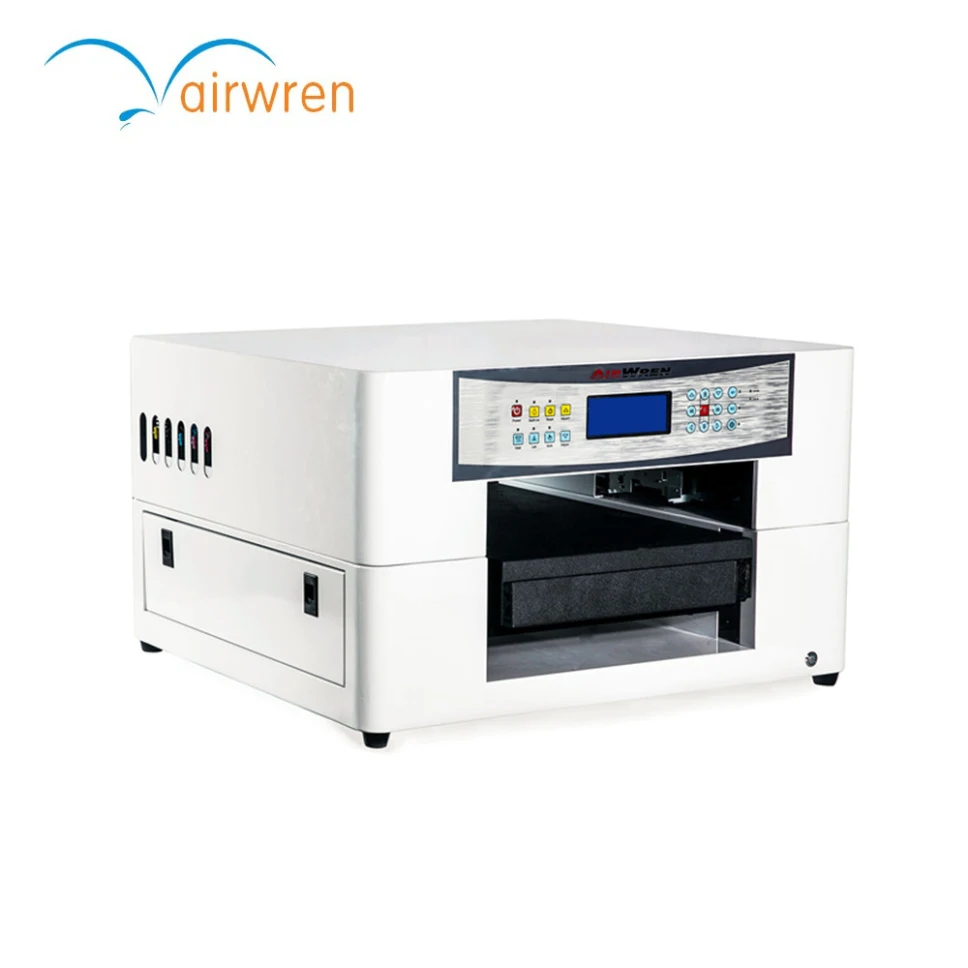 A3 UV Printer Price Business Card Printing Machine With CMYKWW 6 Colors Print Mode