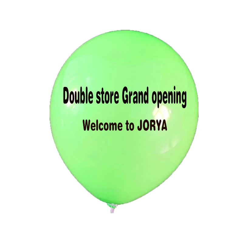 Custom balloons Printing Your Own Personalized LOGO Name Sticker advertising Birthday Party Foil Ballons for Customized