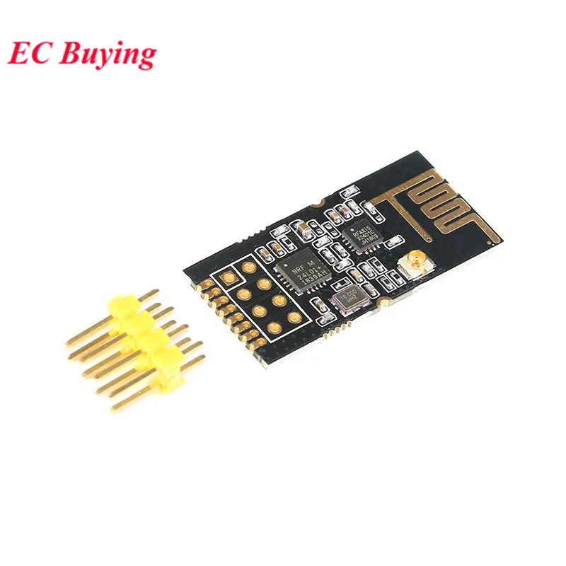 GT-24 2.4G SMD NRF24L01+PA+LNA Wireless Module NRF24L01 1100 Meter Long-Distance Wireless WiFi Transceiver For Arduino