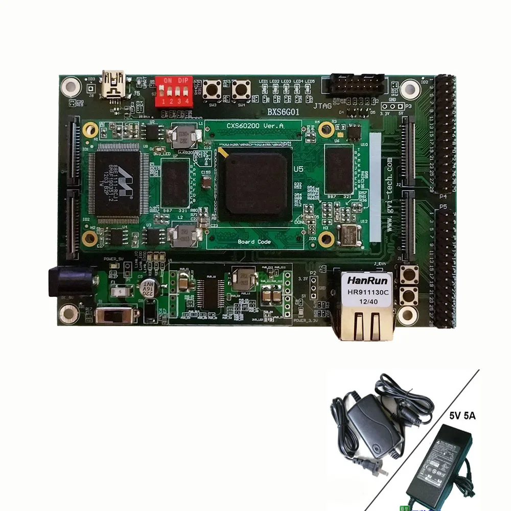 

Xilinx Spartan-6 XC6SLX150 FPGA Development Board 8Gbit Gigabit Ethernet