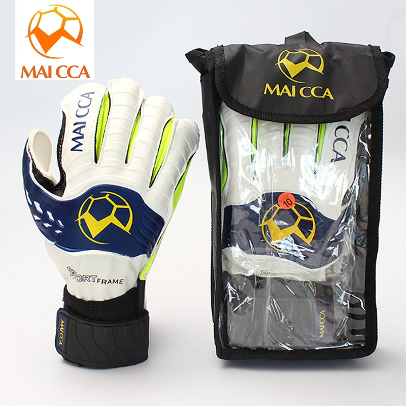 Training Goalkeeper Gloves Football Game Soccer Goalie Gloves Size 8 9 10