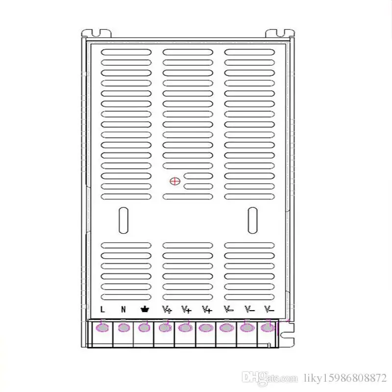 CE certification ultra-thin LED display power YY-D-200-5 switchable input voltage 220v/110v stable operation output  5V40A