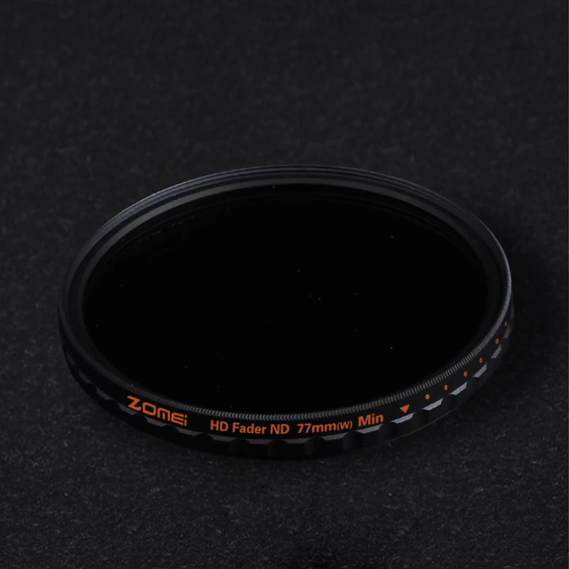 Zomei 52/58/67/72mm/77mm/82mm HD ND2-400 Multi-Coated Neutral Density Fader Variable ND Filter for Canon Nikon Sony Pentax Lens