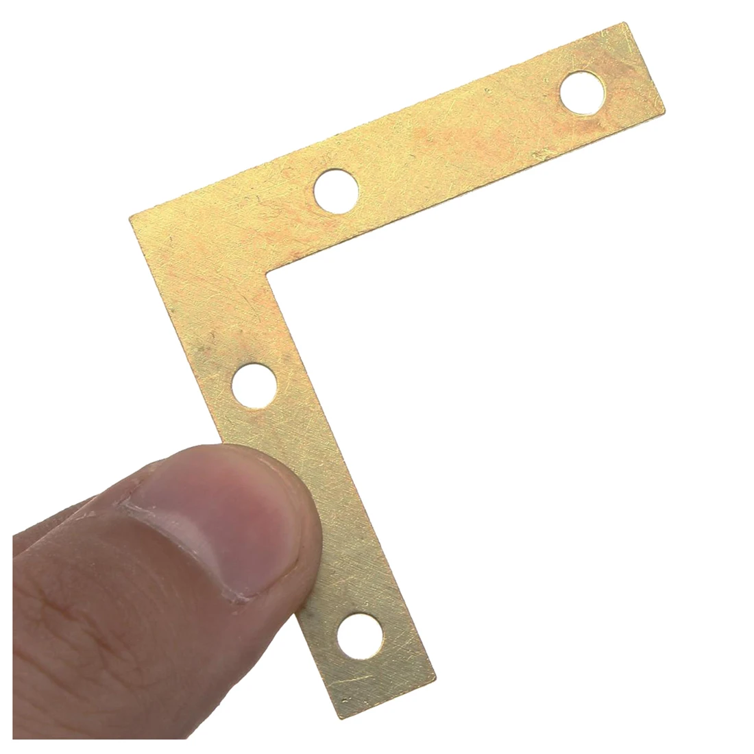 Novo 20 pcs 51mm canto plano suporte de ângulo 90 graus suporte de reparo placa de fixação atadura