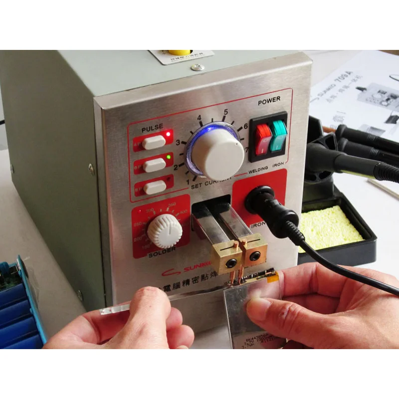 

S709A High Power Spot Welder Kit Soldering Station With Universal Welding Pen Spot Welding Machine Barrery Spot Welding Machine
