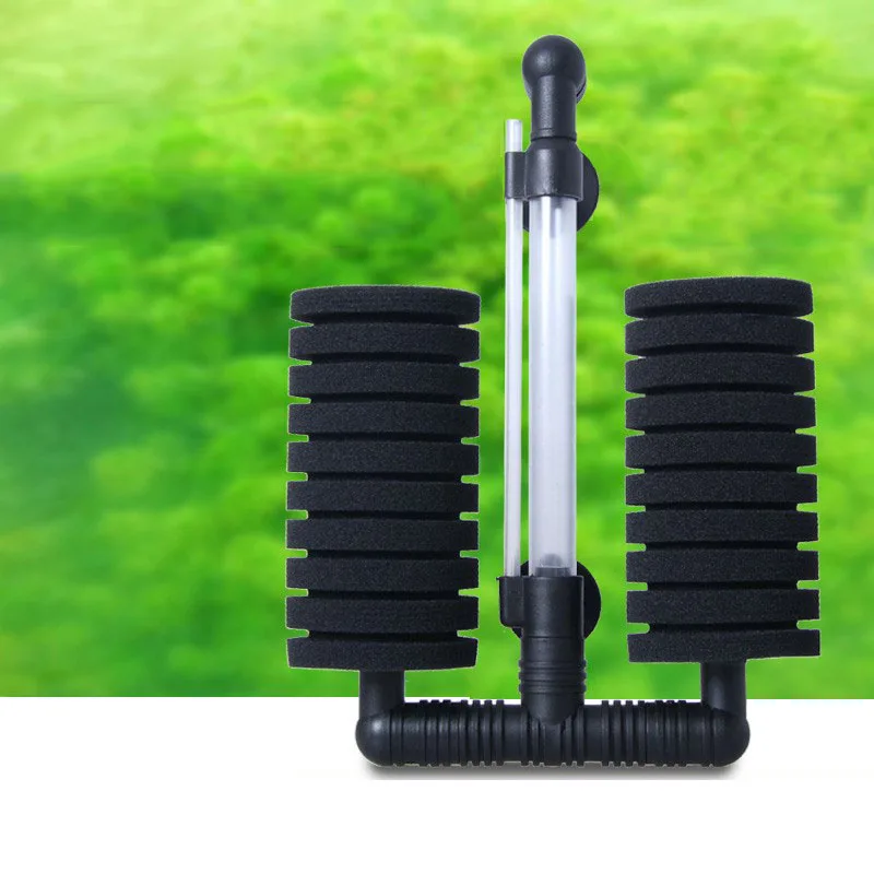 Aquariumfilter für Aquarien, Luftpumpe, Skimmer, biochemischer Schwammfilter, Aquarium-Bio-Filter, Filtro Aquario, praktisch – Detail 4
