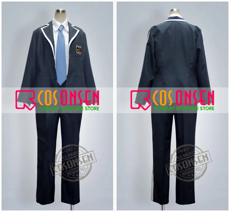 COSPLAYONSEN Persona2 Innocent Sin Tatsuya Suou School Uniform All Sizes Handmade