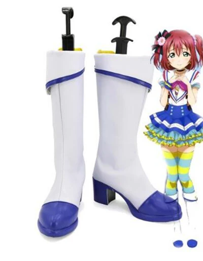 

Love live!Sunshine!! Ruby Kurosawa Cosplay Boots Shoes Costume Accessories Halloween Party Boots for Adult Women High Heel Shoes