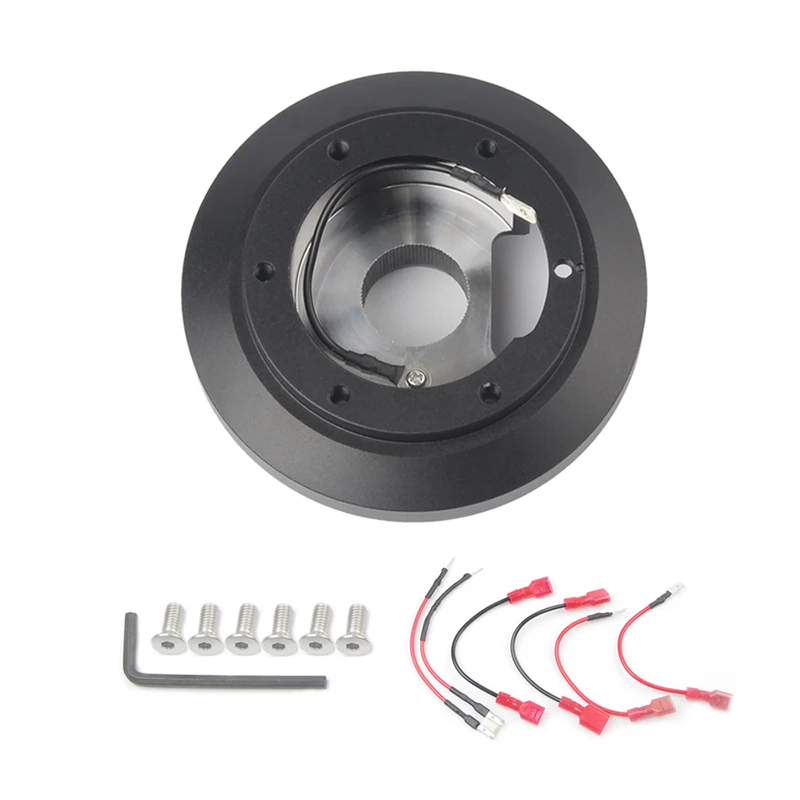 180H Racing Short Steering Wheel Hub Adapter Compatible For Audi A4 A6 A8 For VW Jetta Golf