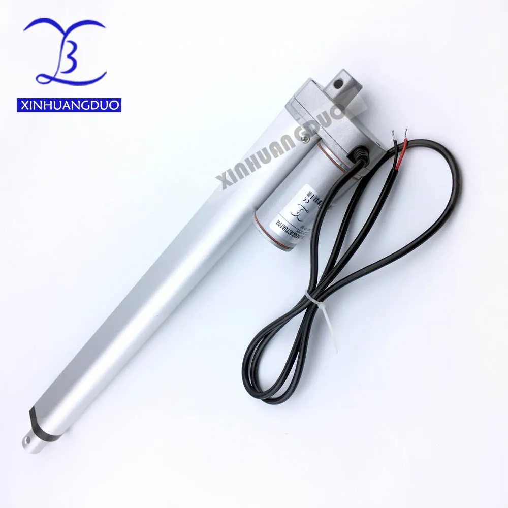 12V 24V 300mm/12inch stroke 900N /198LBS micro linear actuator electric linear actuator TV lift high speed linear actuator