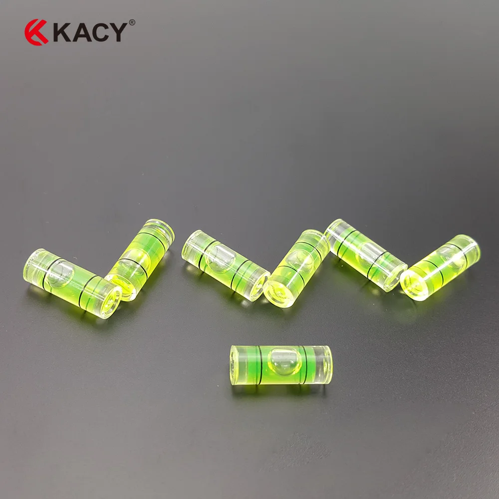 KACY 20PCS 7X26.5mm  Plastic Mini level Plastic bubble level Acrylic leveler for Wall TV or Hanging wall picture