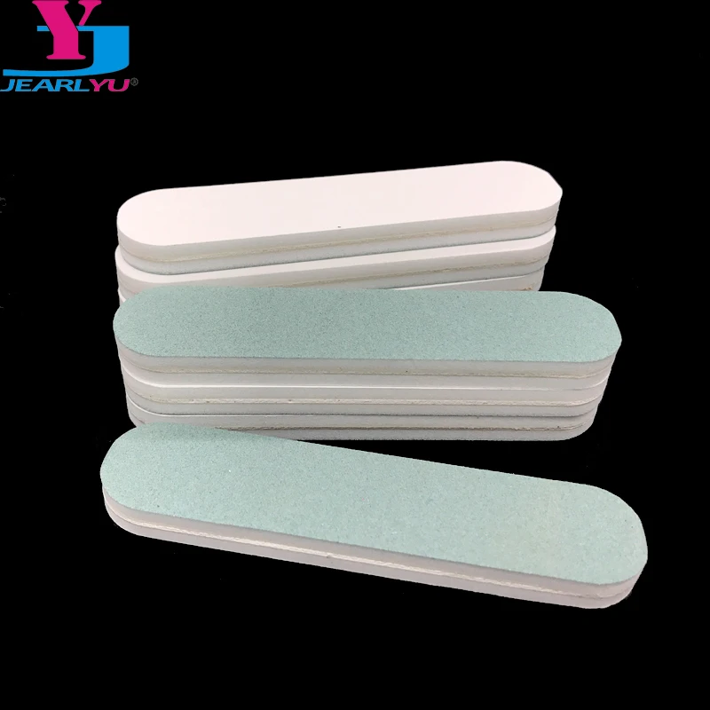 25 sztuk / partia Blok polerski Mini Nail Shiner Buffer Dwustronna gąbka Down Shinning Polish Block Buffers Foam Smooth Acrylic Tools