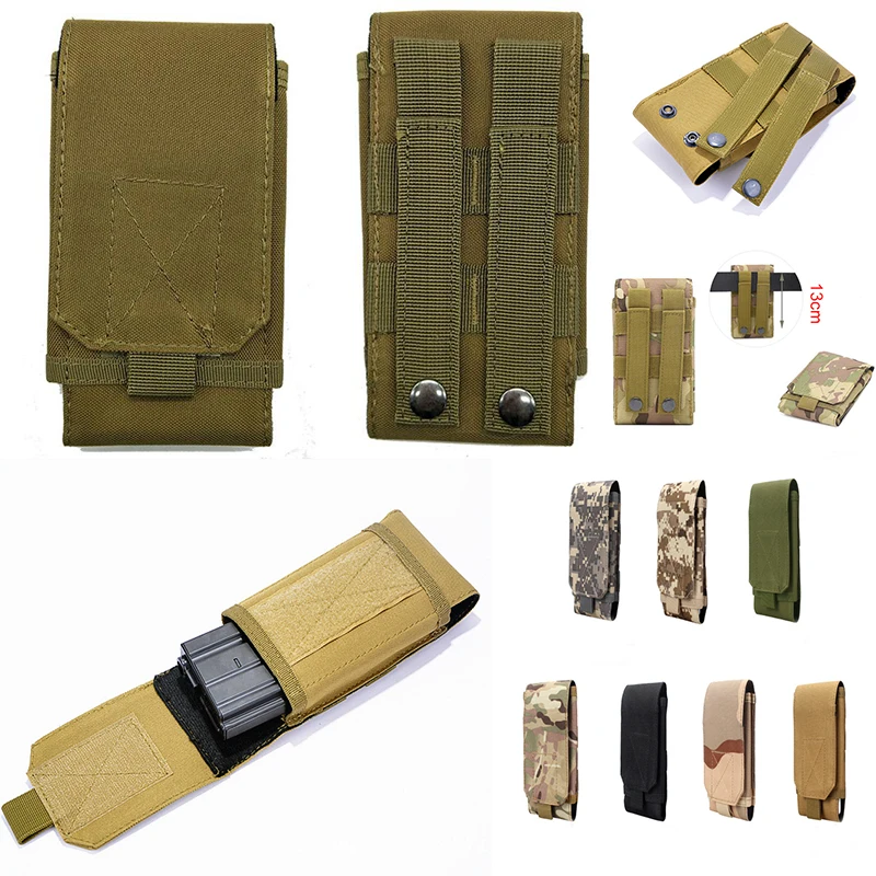 Tactical Phone Pouch Belt Hook Holster Waist Case For DOOGEE Y8 Plus Y8C N10 S60 S40 S90 Pro BL5500 S55 Lite BL9000 S50 S30 T5