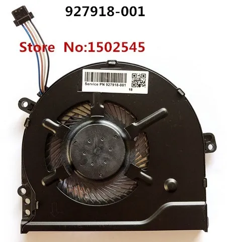 Free Shipping Original Laptop CPU Cooling Fan for HP Pavilion 15-CC 15-CK 15-CC708TX 15-CC129TX TPN-Q191 927918-001 4PIN Fan