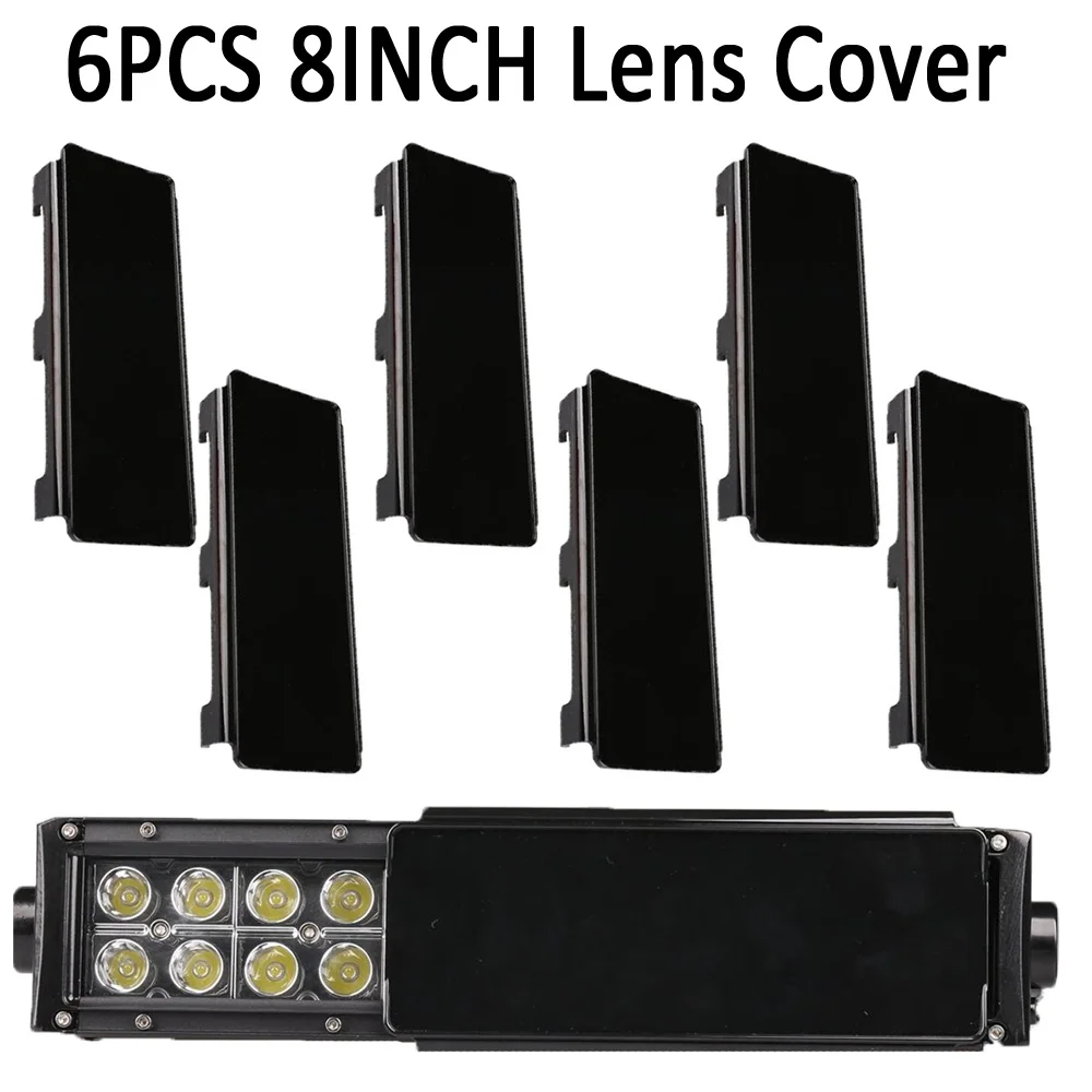 6PCS 8INCH LED LIGHT BAR Dust Proof Protective Covers 48