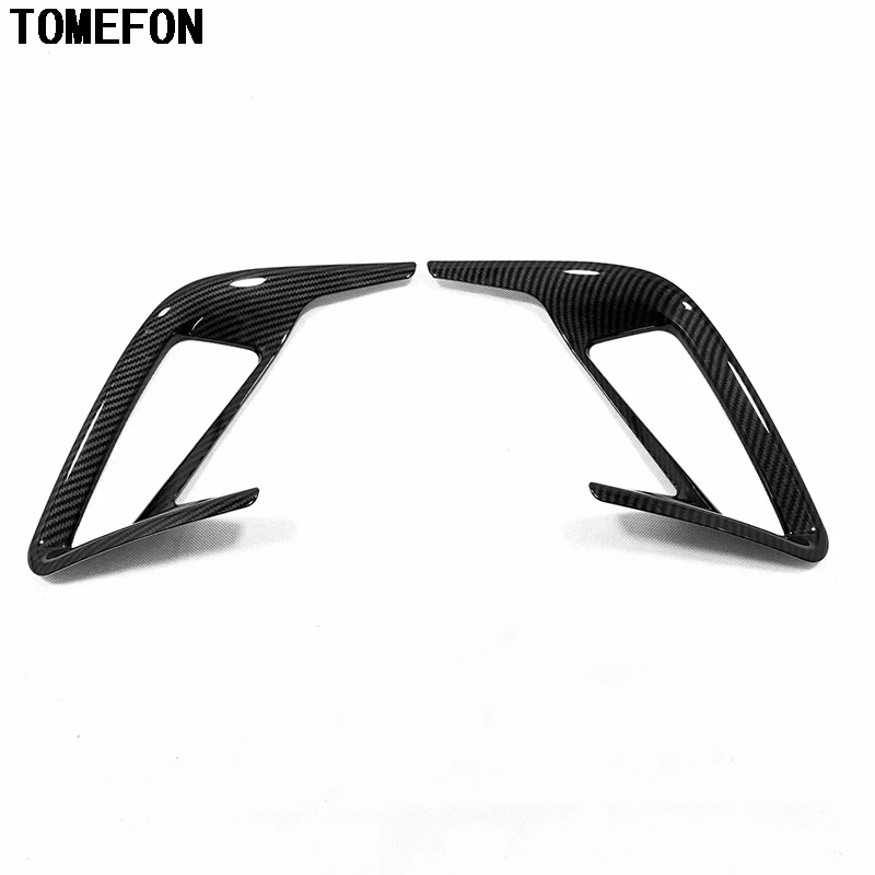 TOMEFON For Ford Focus 2019 Car Rear Tail Fog Light Lamp Foglight Frame Moulding Styling Cover Trim Exterior Accessories ABS