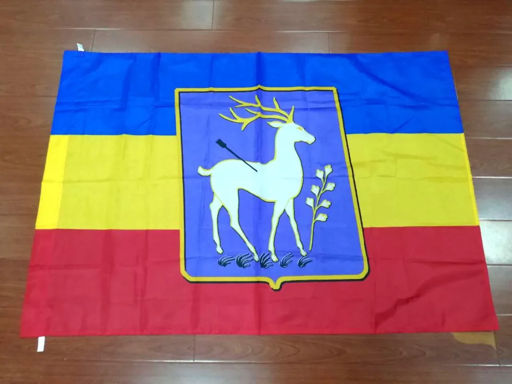 Yehoy polyester  90*135cm russian don cossack republic Flag