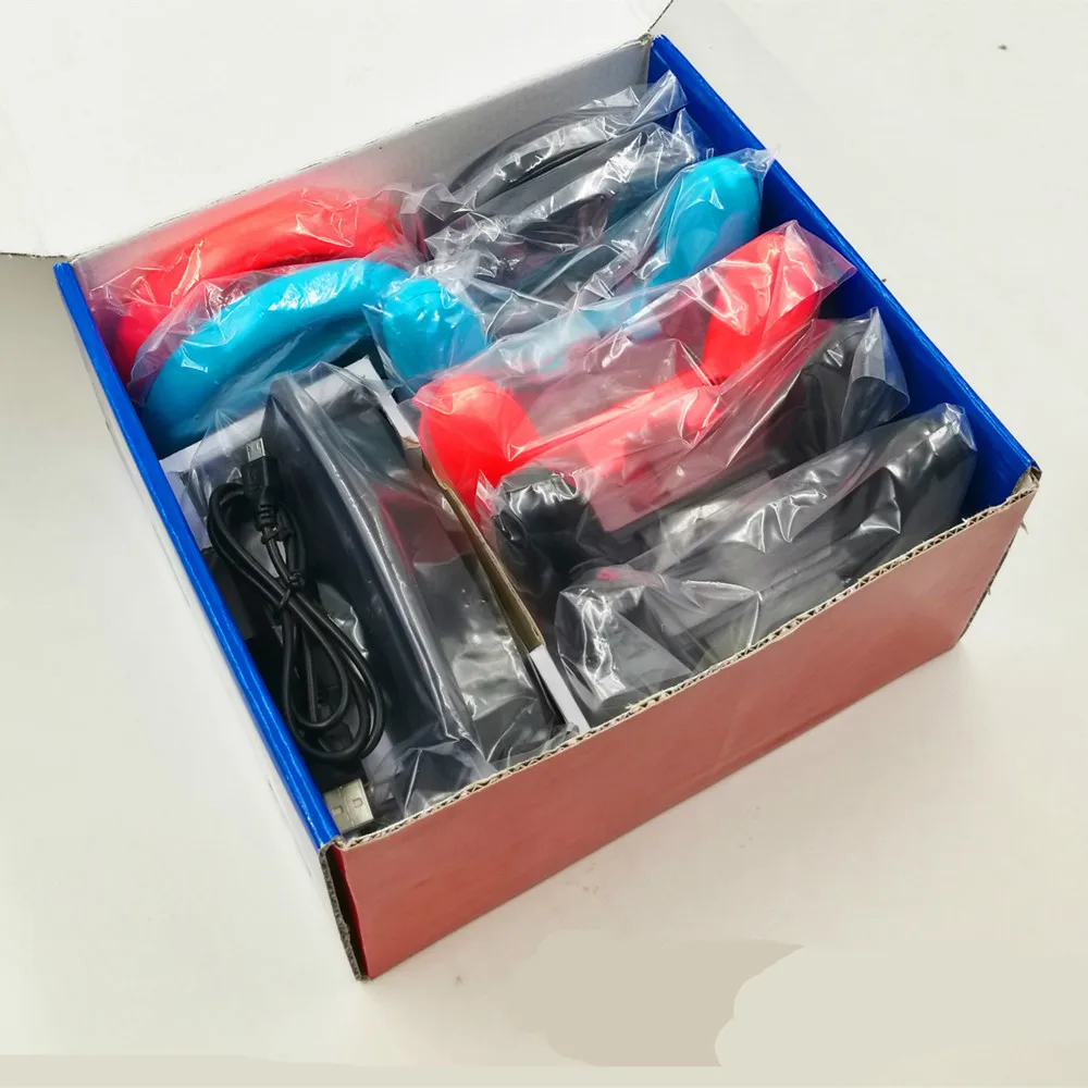 10 Bộ 10 trong 1 Bộ Phụ Kiện Sạc Dock Đứng Ga Bọc Vô Lăng cho Joy-Con Bộ Điều Khiển Tay Cầm cho S-Phù Thủy cho N-S