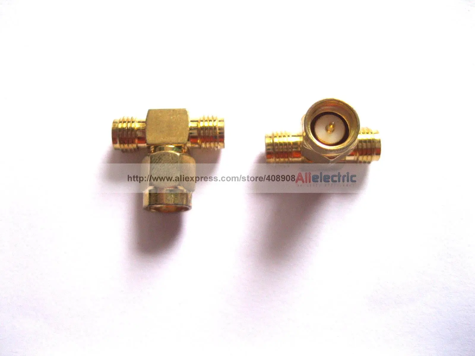 20 x SMA RF 1 Male to 2 Female Coaxial Connector T Type