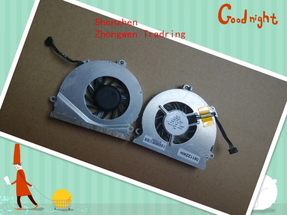 Genuine New Free Shipping Details about  CPU COOLING FAN  For Apple Macbook  A1181 PARA MB 945 13