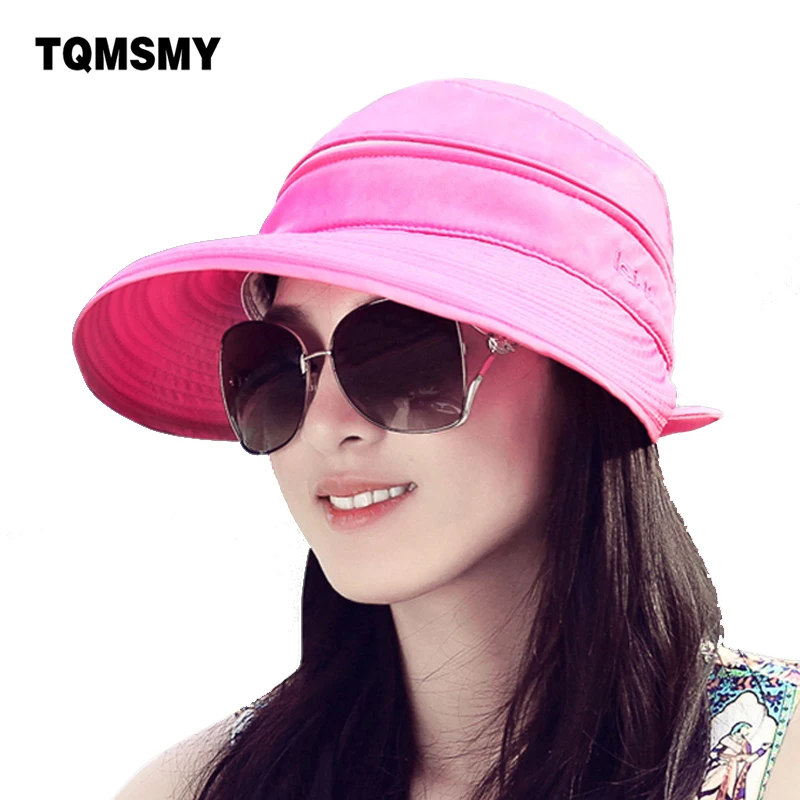 Fashion spring summer uv sun hats for women straw hat girls beach organza hats visors cap multipurpose gorro foldable floppy hat