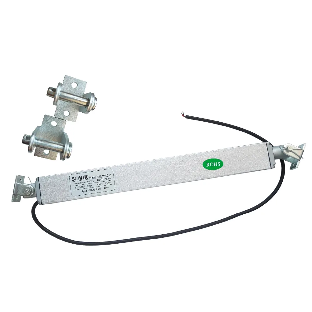 

SOVik 150mm Stroke Mini Multi-function Linear Actuator 12V DC 250N Max Lift Includes a Set Mounting Bracket