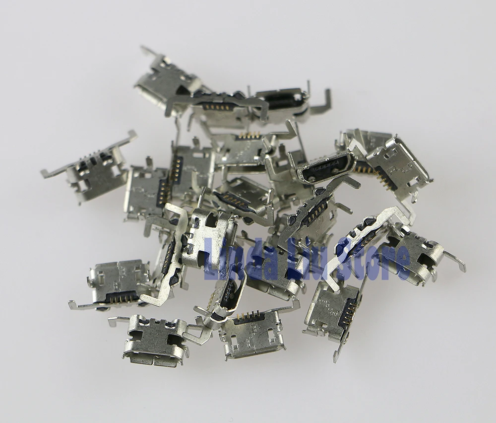 5 قطعة/الوحدة مايكرو شحن ميناء شاحن مقبس توصيل لوحدة تحكم Xbox One XBOXONE Gamepad