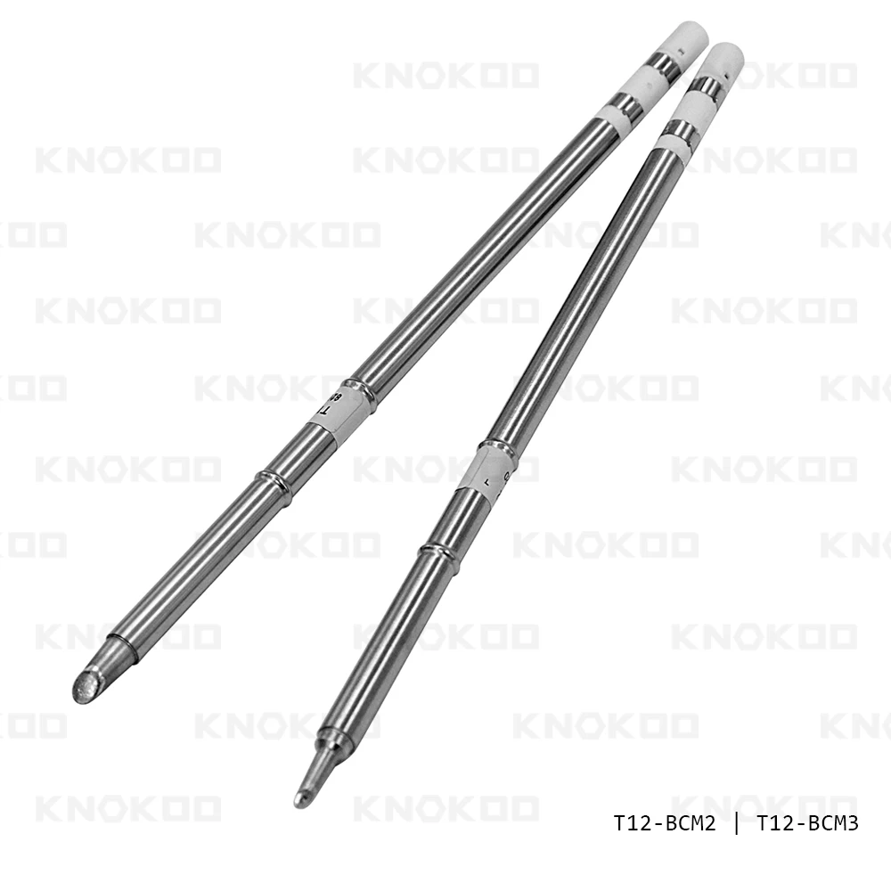 3PCS/Pack  KNOKOO T12-BCM2 T12-BCM3 T12 Series Soldering Iron Tips for FX-951 Soldering Station