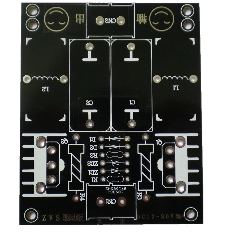 Alimentation électrique de bobine de Tesla ZVS, carte de pilote de générateur de haute tension sans prise