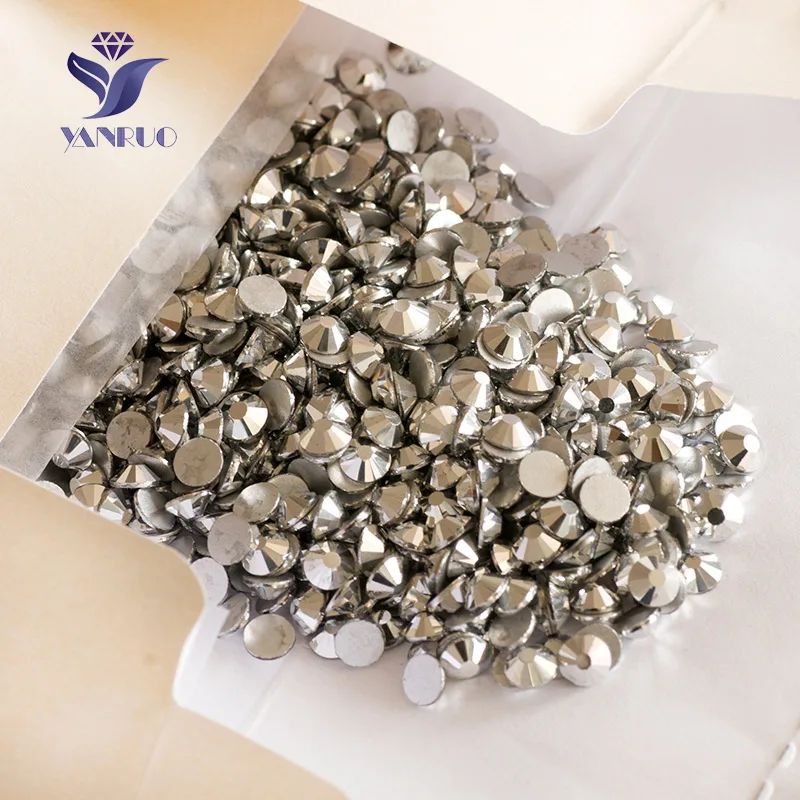 

YANRUO 2058NoHF SS16-SS20 1440 шт LTCH Non Hot-Fix Crystal Nails Art Flatback Стразы свадебные платья