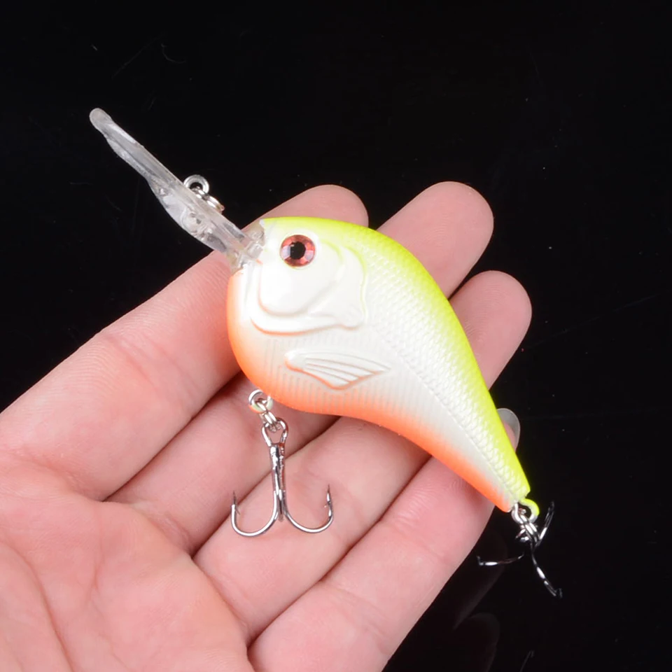 1 sztuk korba Fishing Lure twarde sztuczne przynęty 9.5cm/10.8g Crankbait Jerkbait Wobbler wędkarskiego dobre Treble haki Tackle