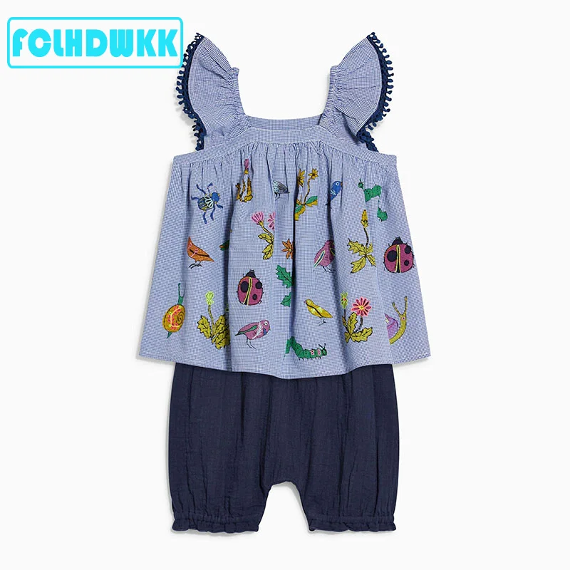 

2017 Summer Casual Kids Clothing Baby Girls Clothes Sets Heart Printed Girl Tops Shirt + Shorts Pants Suits Summer Clothing Set