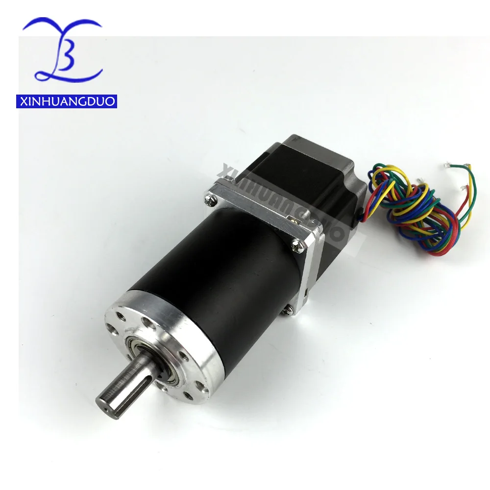 

2 phase 4 wire Gear ratio 198:1 Planetary Gearbox stepper motor Nema 23 2.8A Geared Stepper Motor 3d printer stepper motor