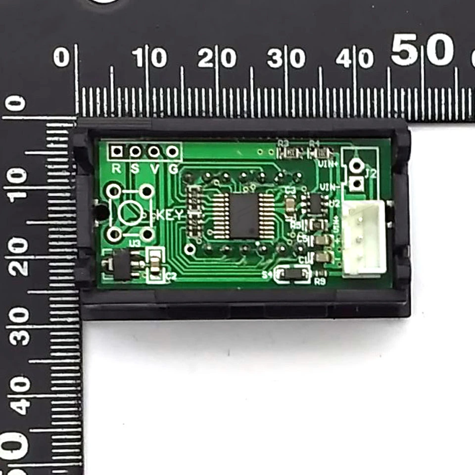 Новый светодиодный 5 цифр DC 0-4,30 0-33,000 в цифровой вольтметр измеритель напряжения Автомобильная панель