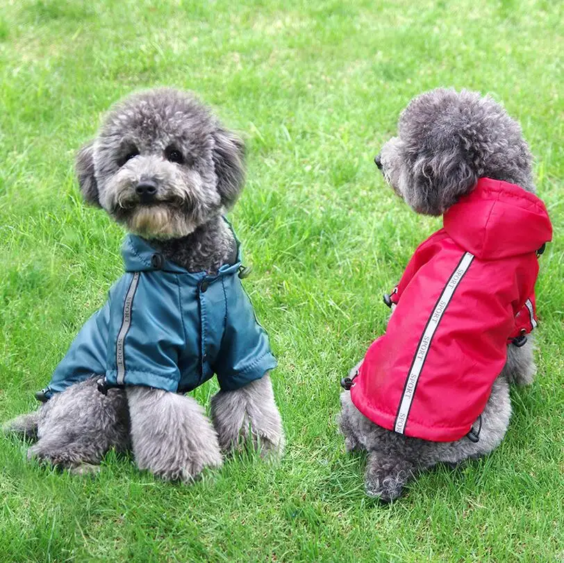 Warm Fleece Liner Hood for Pets, Raincoat for Dogs and Cats, Drawstring Pet Clothing, Wholesale and Retail