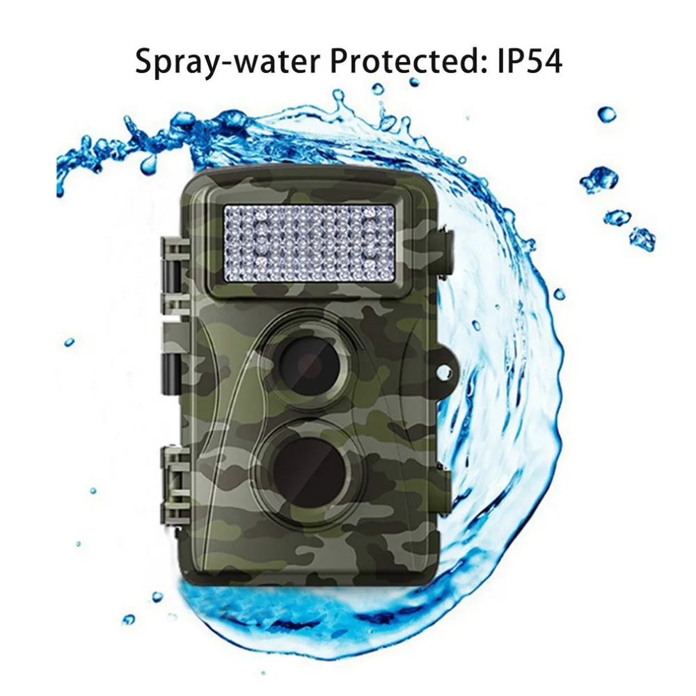 Minicámara HD profesional para caza de Vida Silvestre, videocámara DV con Sensor de movimiento LED, visión nocturna IR, impermeable, para exteriores, 34 Uds.