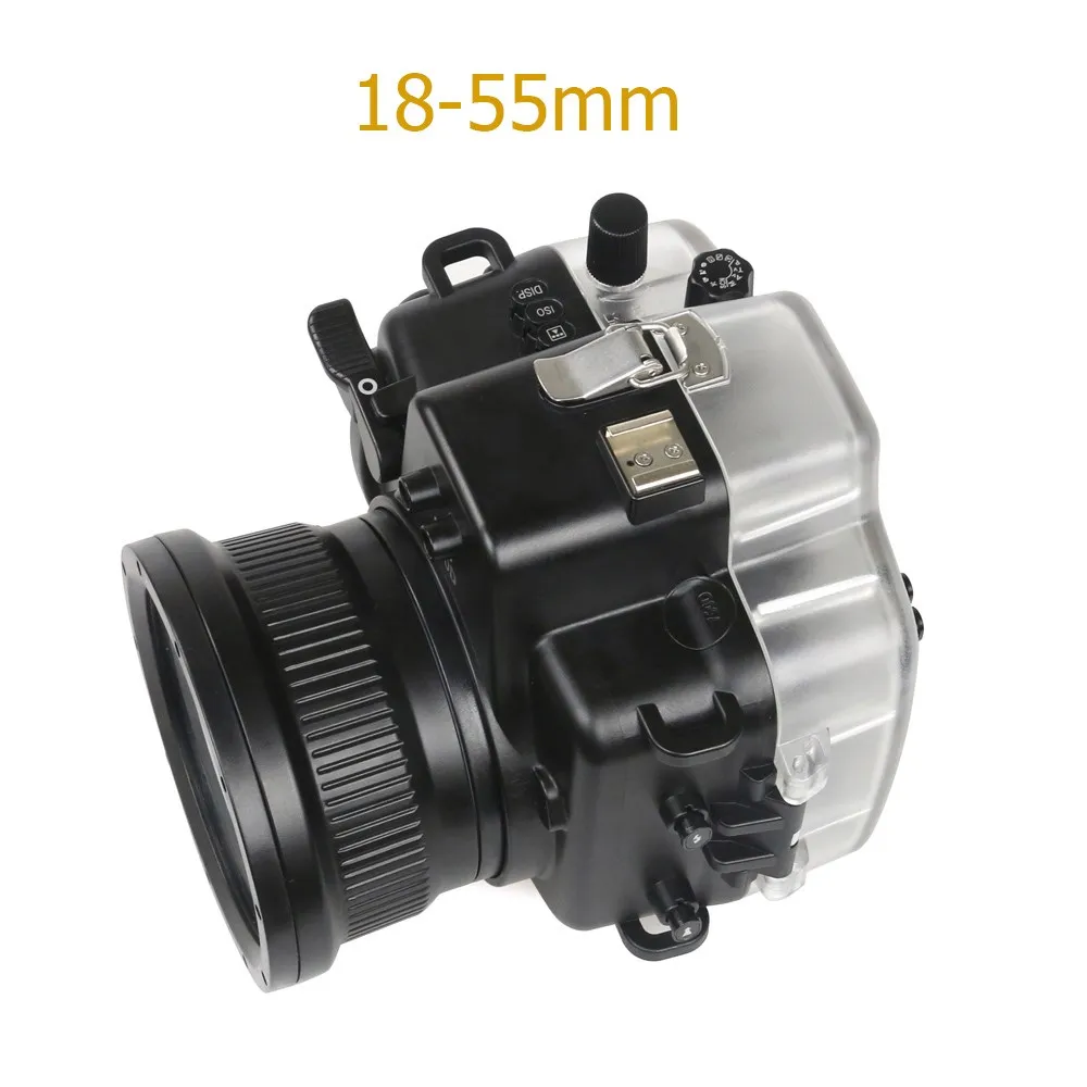 Camera Waterproof Housing Case for Canon EOS 750D Underwater 40m Photograpy Camera Accessory Diving Impermeable Protective Case