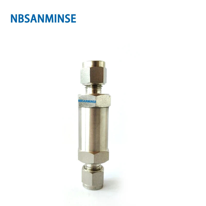 FL - OD / F Stainless Steel Filter SS316L with Tube End Connection / Female NPT Thread  Pipe 6000PSI NBSANMINSE