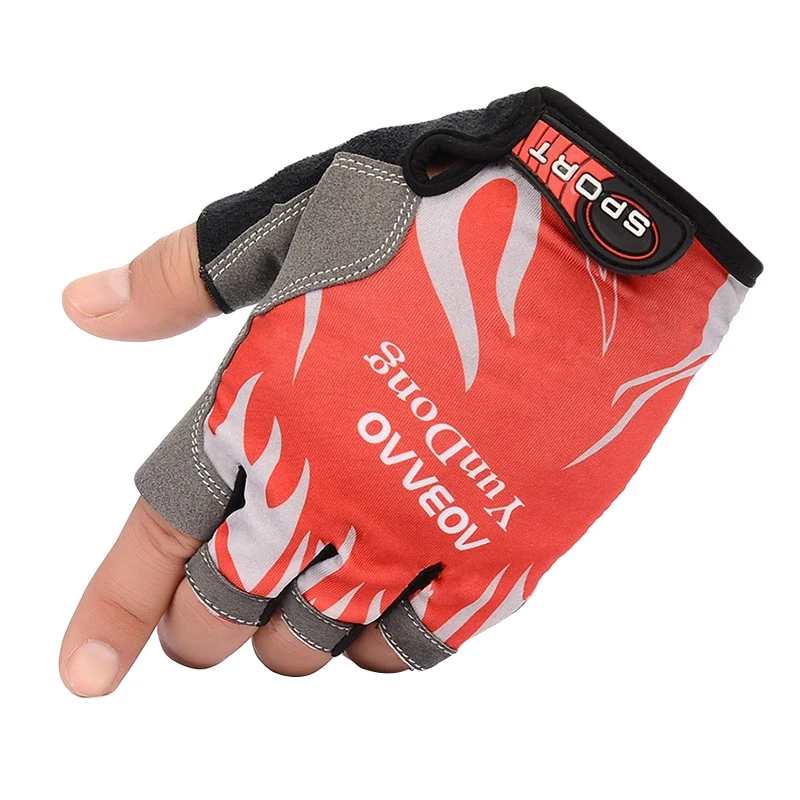 Half Finger Cycling Gloves Anti Slip Gel Pad Breathable Motorcycle MTB Road Bike Gloves Men Women Sports Fishing Gloves