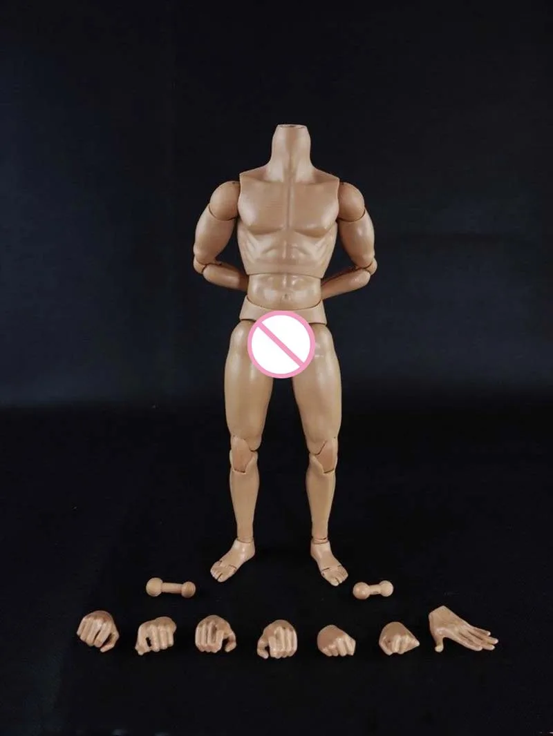 

Action figure toys 1:6 Scale Nude Male Body Figure Muscle Man Soldier Model Toys for 12" Action Figure Doll Accessories