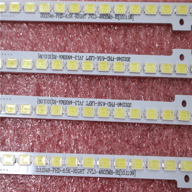 

4pcs LED strip 84leds For Samsung 46'' TV 2011SVS46-FHD-6.5K LEFT/RIGHT JVL3-460SMB-R1 BN64-01645A UE46D6517 UN46D6400UF