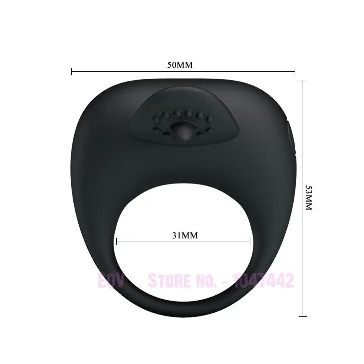 Pretty Love Silicon Vibrating Cock Ring, Penis Ring Vibrator Cockring Sex toys for men couples, Adult Toy Anillo Vibrador.