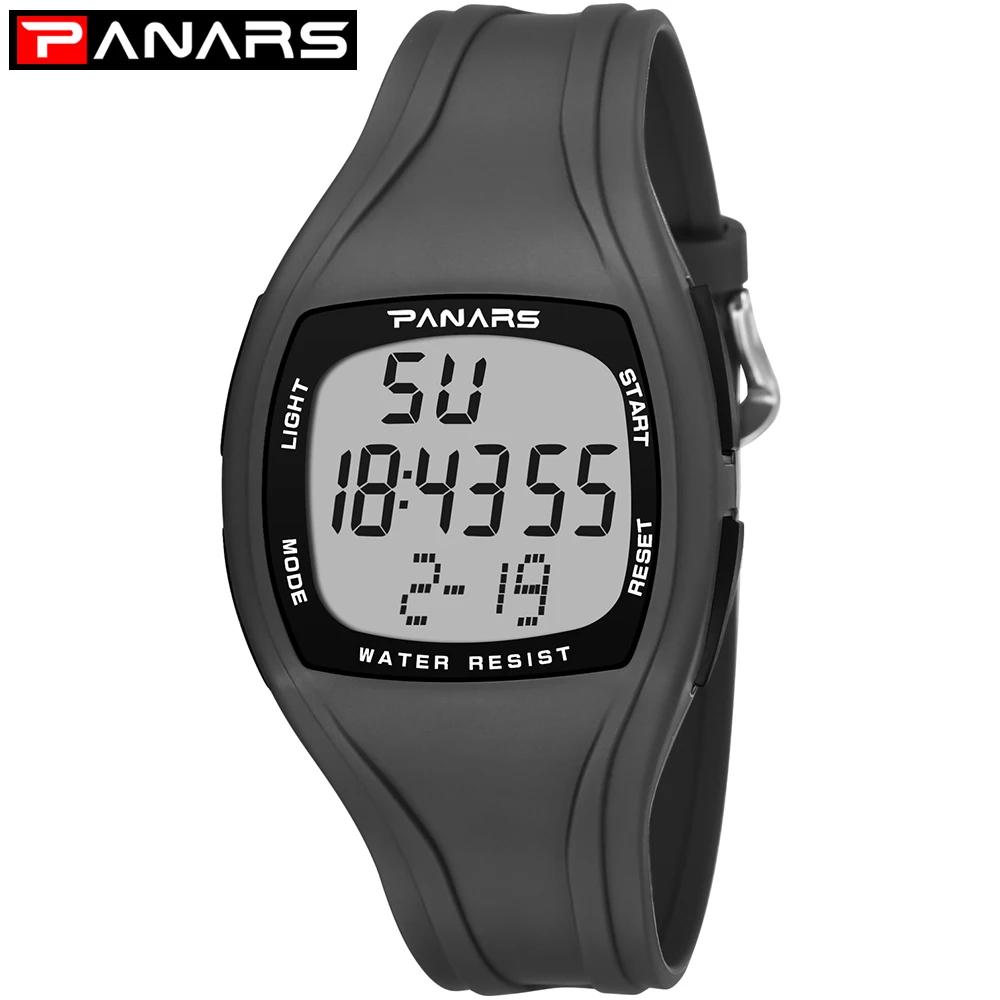 PANARS Men\'s Outdoor Sport Watch For Men 5bar Waterproof Watches Wrist Fitness Alarm Clock Relogios Digital Hombre masculino New