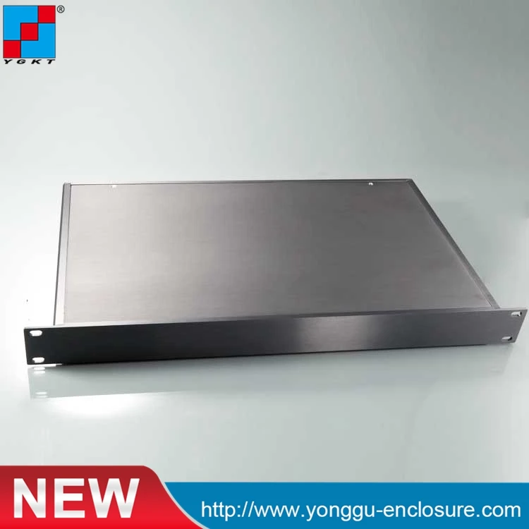 Chassis web server 19 inch rack mount aluminium enclosure 2U 19 inch housing Electronics 482*89*250mm